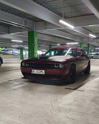 dodge challenger kujawsko-pomorskie Dodge Challenger cena 167500 przebieg: 54000, rok produkcji 2018 z Warszawa